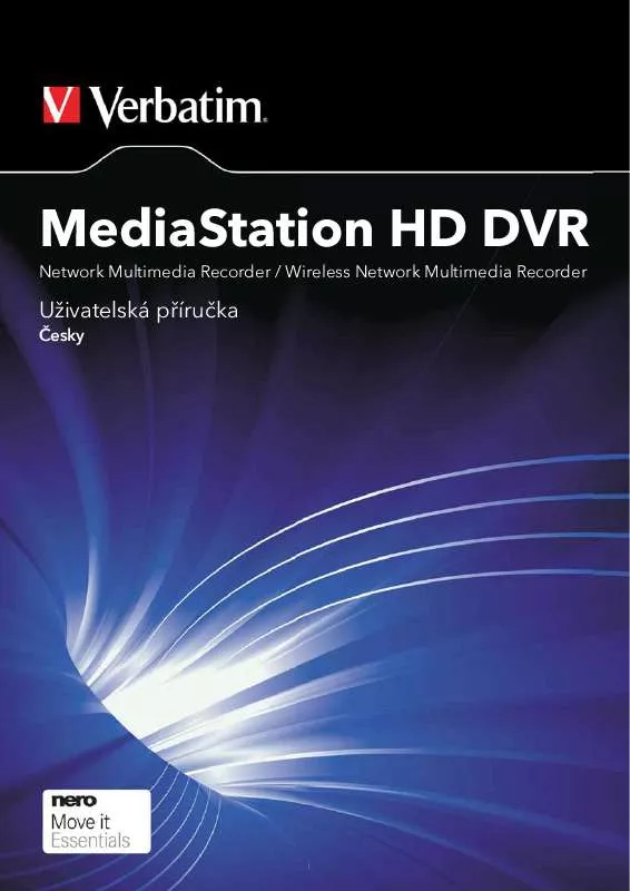 Mode d'emploi VERBATIM MEDIASTATION HD DVR