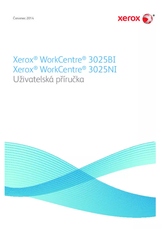 Mode d'emploi XEROX WORKCENTRE 3025