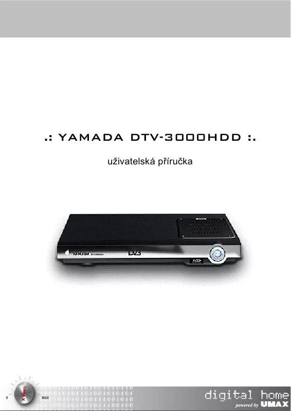 Mode d'emploi YAMADA DTV-3000HDD