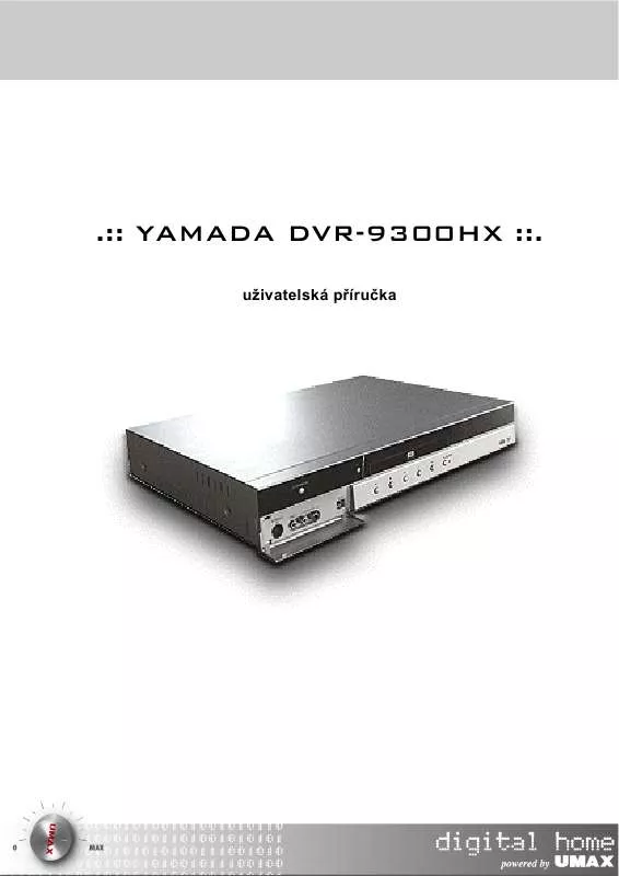 Mode d'emploi YAMADA DVR-9300HX