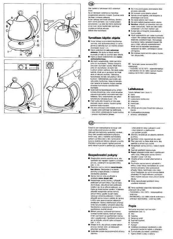 Mode d'emploi AEG-ELECTROLUX EXPRESSKOCHEWA1200