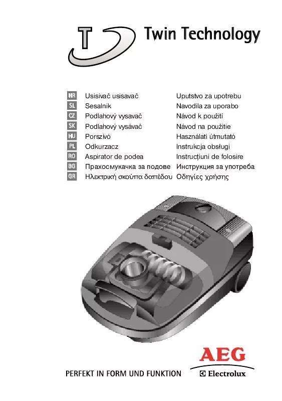 Mode d'emploi AEG-ELECTROLUX T2 ULTRA POWER