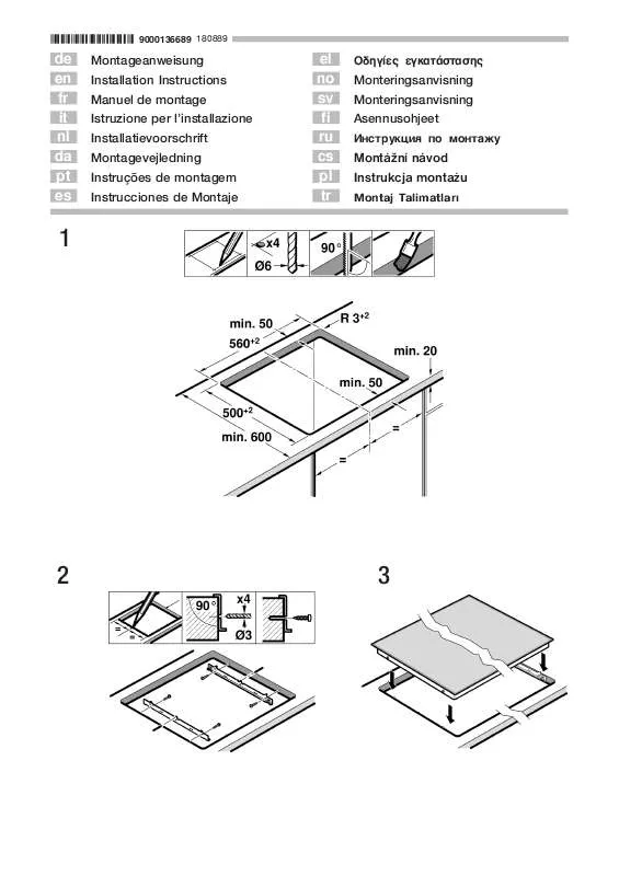 Mode d'emploi BOSCH CA333350X