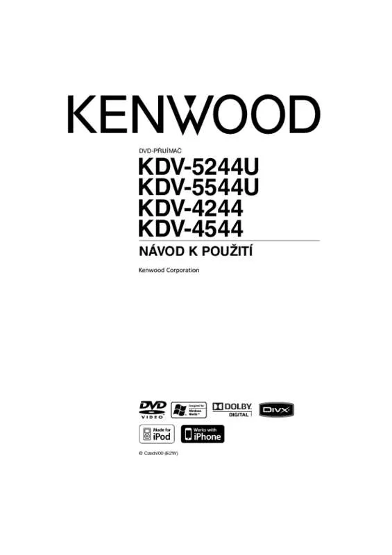 Mode d'emploi KENWOOD KDV-5244U