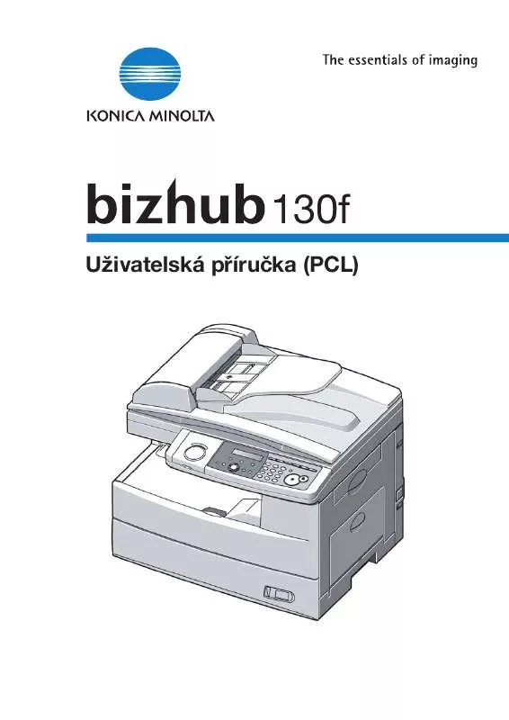 Mode d'emploi KONICA MINOLTA BIZHUB 130F