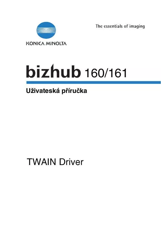 Mode d'emploi KONICA MINOLTA BIZHUB 160