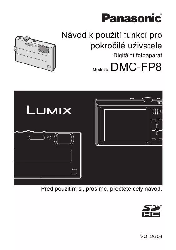 Mode d'emploi PANASONIC DMCFP8