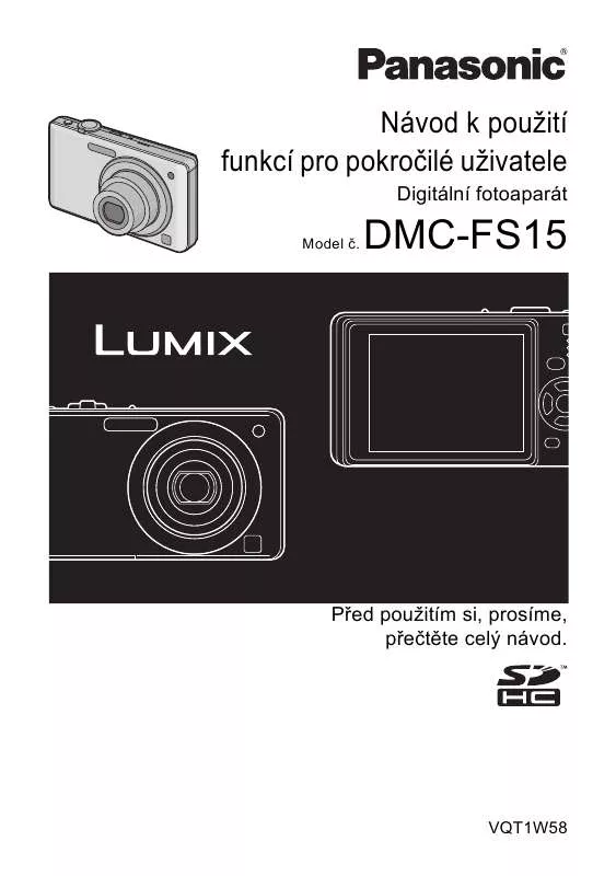 Mode d'emploi PANASONIC DMCFS15