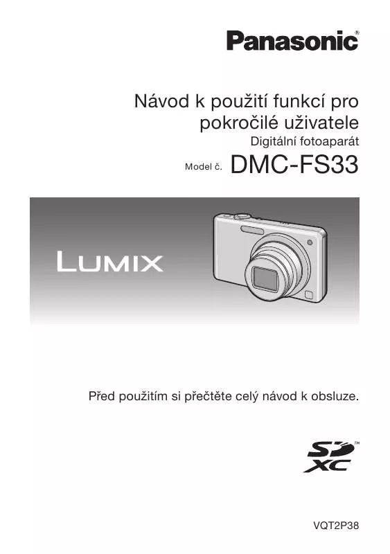 Mode d'emploi PANASONIC DMCFS33