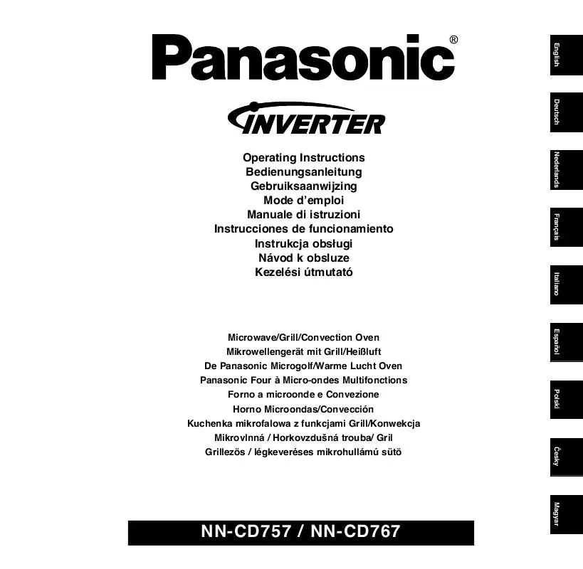 Mode d'emploi PANASONIC NNCD767MEPG