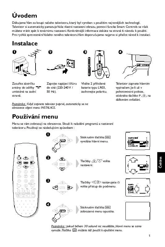 Mode d'emploi PHILIPS 21PT1663