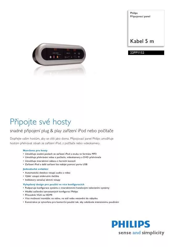 Mode d'emploi PHILIPS 22PP1152