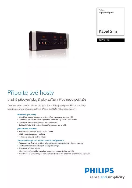 Mode d'emploi PHILIPS 22PP2152