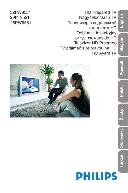 Mode d'emploi PHILIPS 29PT9521