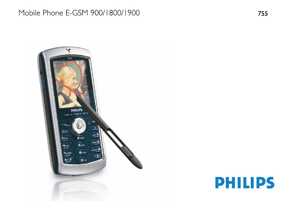 Mode d'emploi PHILIPS 755