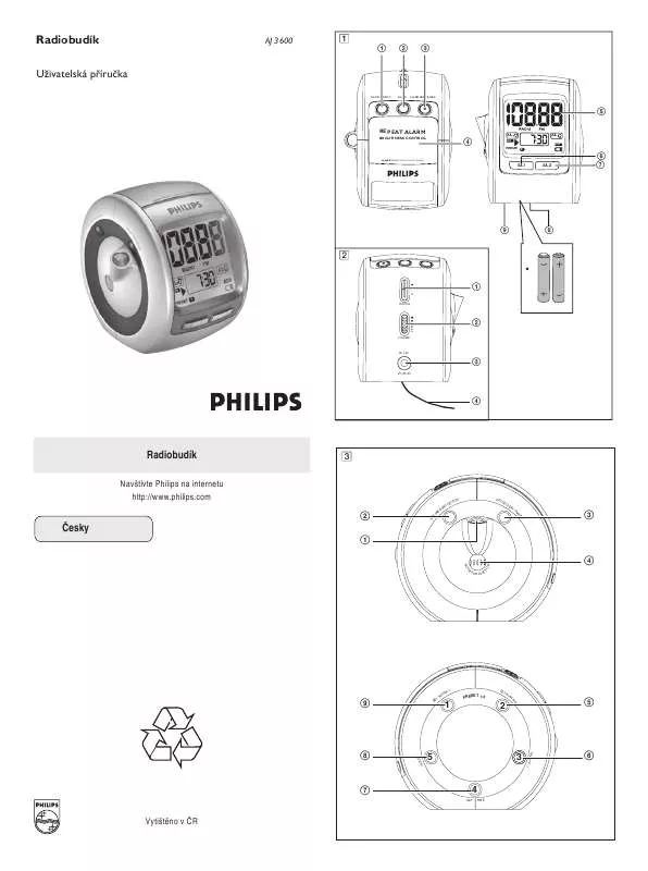 Mode d'emploi PHILIPS AJ3600/00C