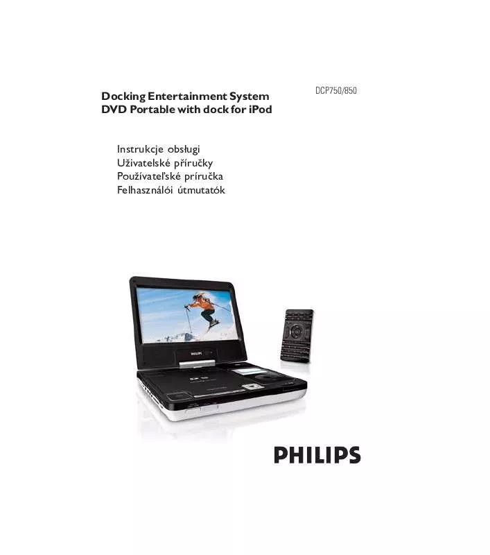 Mode d'emploi PHILIPS DCP750