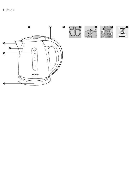 Mode d'emploi PHILIPS HD4646