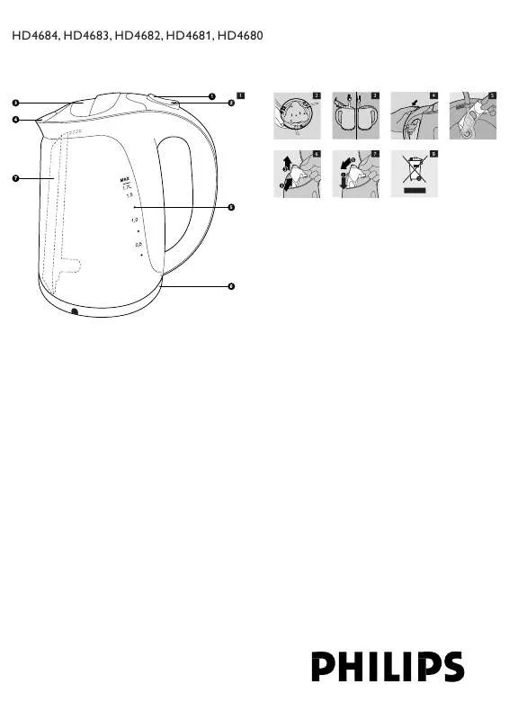 Mode d'emploi PHILIPS HD4680