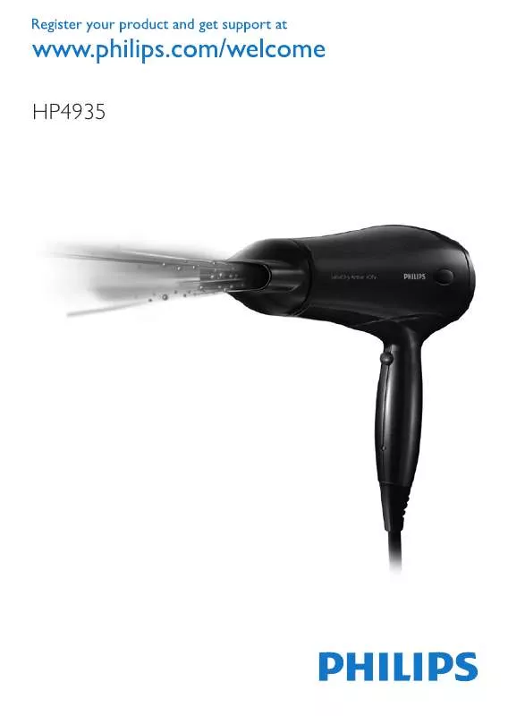 Mode d'emploi PHILIPS HP4935