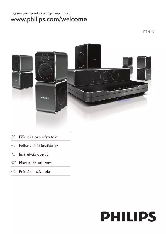 Mode d'emploi PHILIPS HTS9540