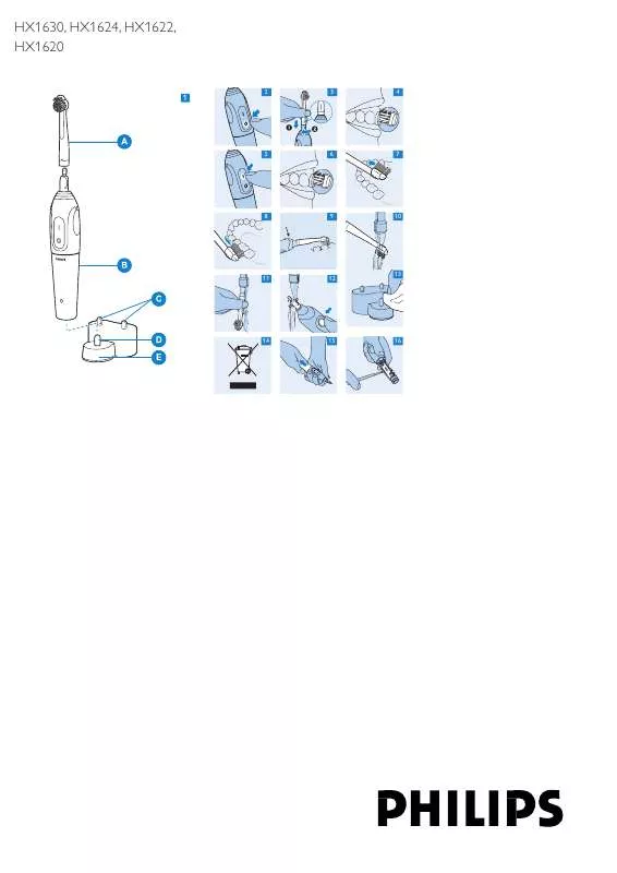 Mode d'emploi PHILIPS HX1630