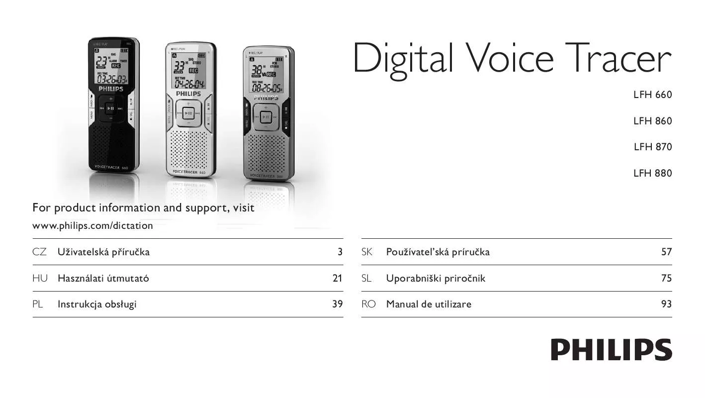 Mode d'emploi PHILIPS LFH0660