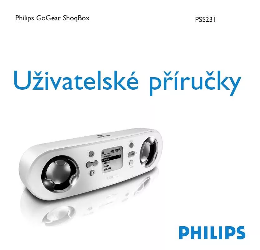 Mode d'emploi PHILIPS PSS231