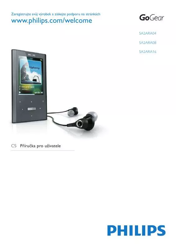 Mode d'emploi PHILIPS SA2ARA08S