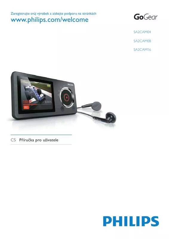 Mode d'emploi PHILIPS SA2CAM08K