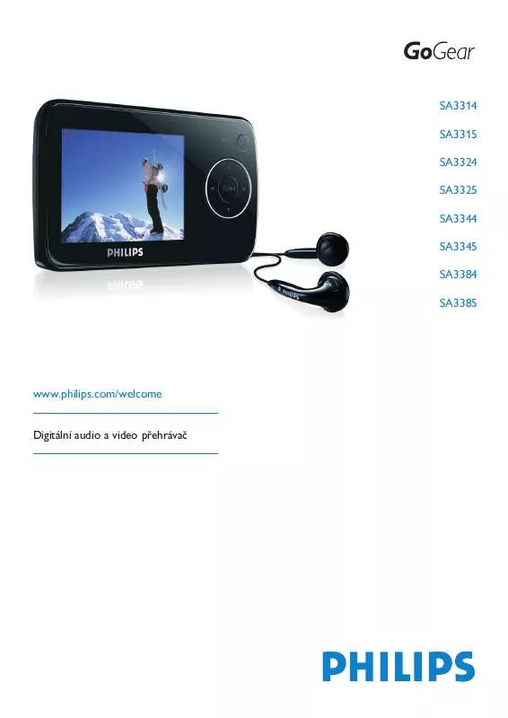 Mode d'emploi PHILIPS SA3385