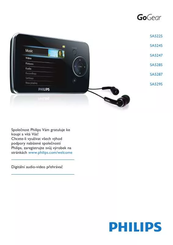 Mode d'emploi PHILIPS SA5225