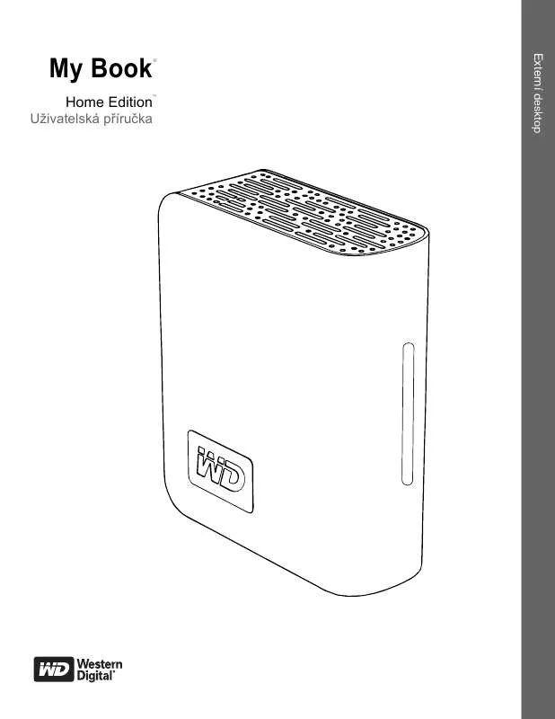 Mode d'emploi WESTERN DIGITAL MY BOOK HOME EDITION