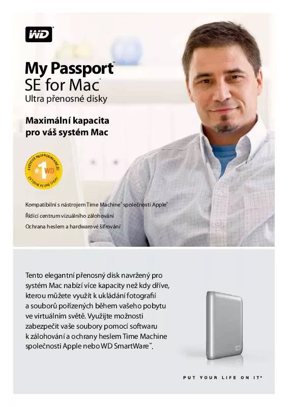 Mode d'emploi WESTERN DIGITAL MY PASSPORT SE